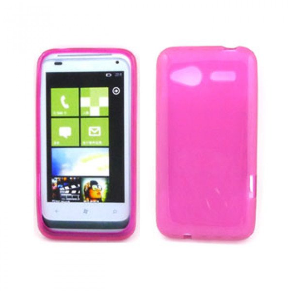 Wholesale HTC Radar Gel Case (Pink)